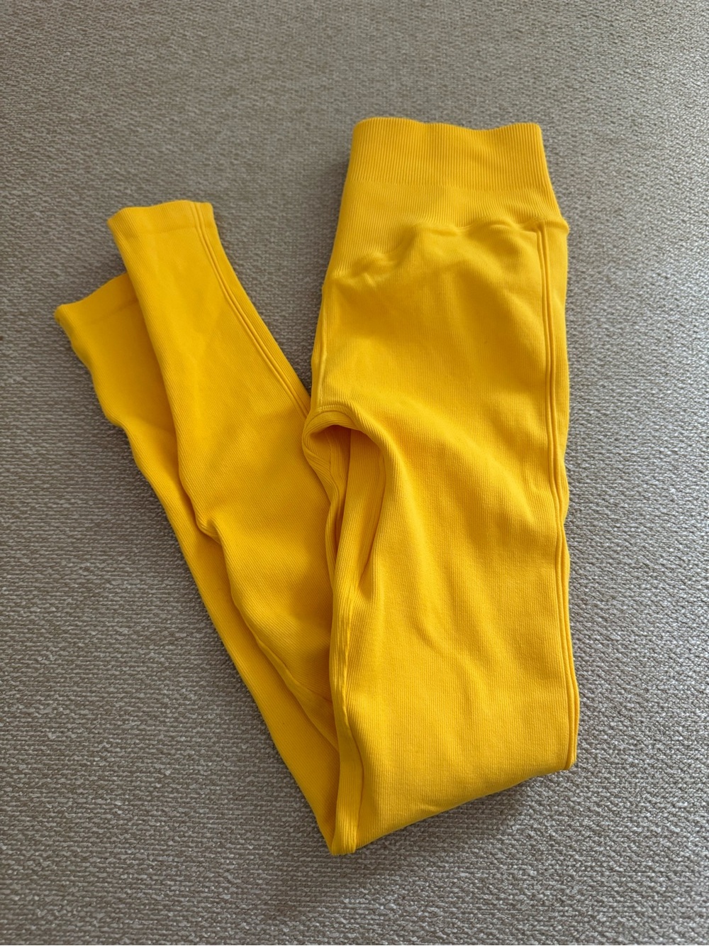 Joja Bright Yellow Women’s Active Leggings